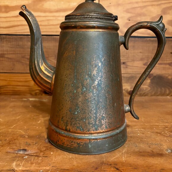 Rustic Copper Teapot - Picture 2 of 5